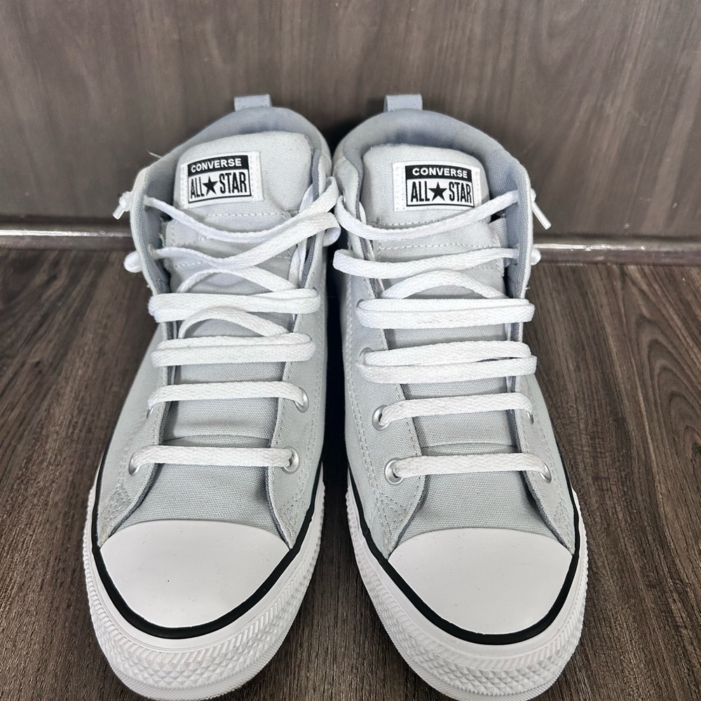 Converse All Star Gray High-Top Sneakers
